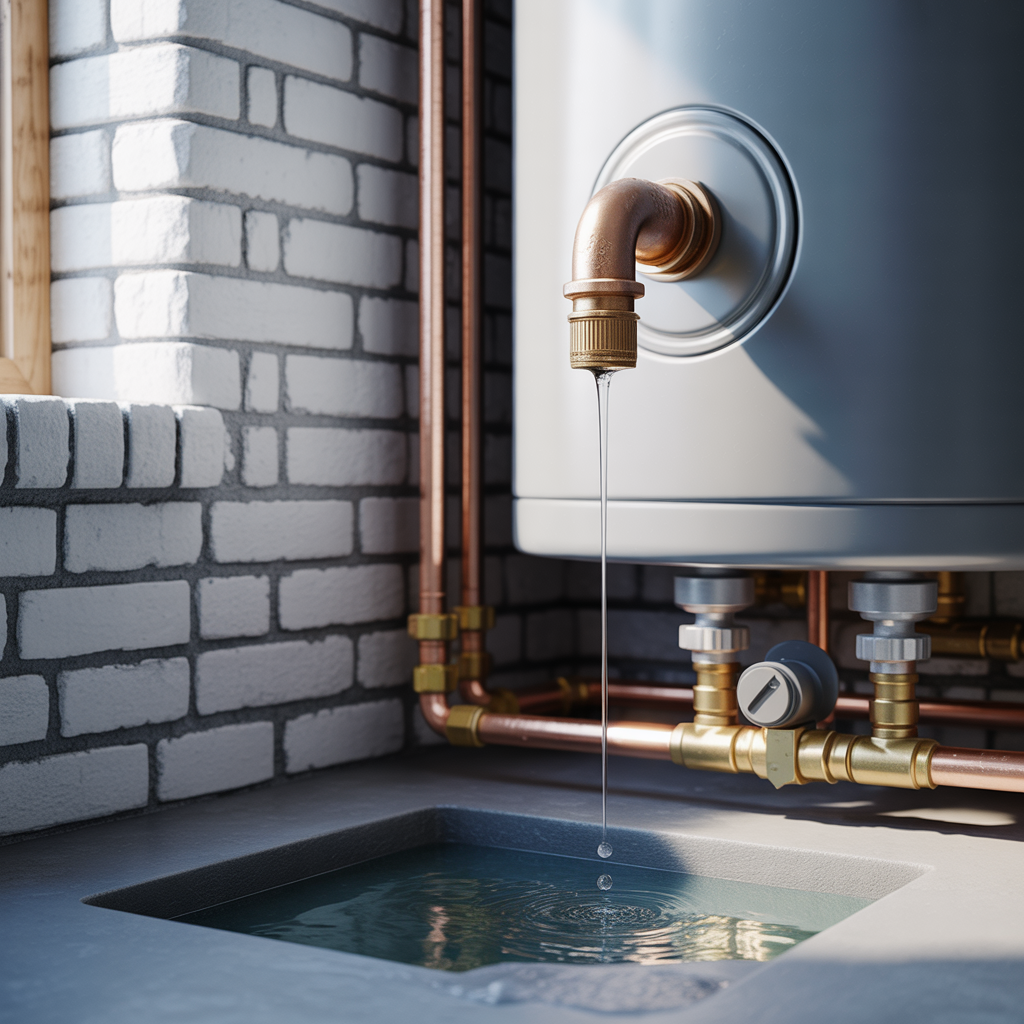 sakerhetsventil pa varmvattenberedare droppar felsokning