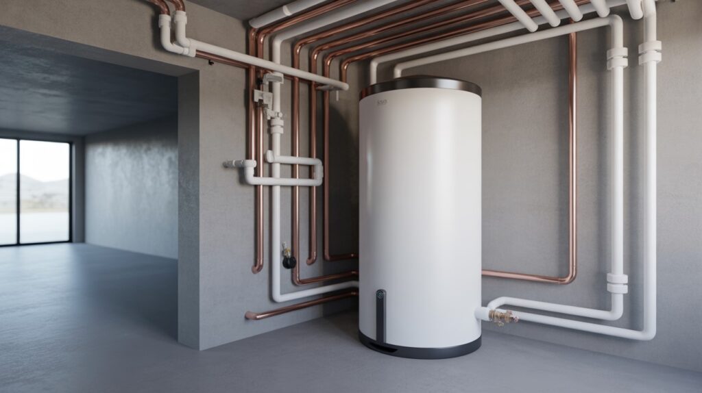 installera byta varmvattenberedare