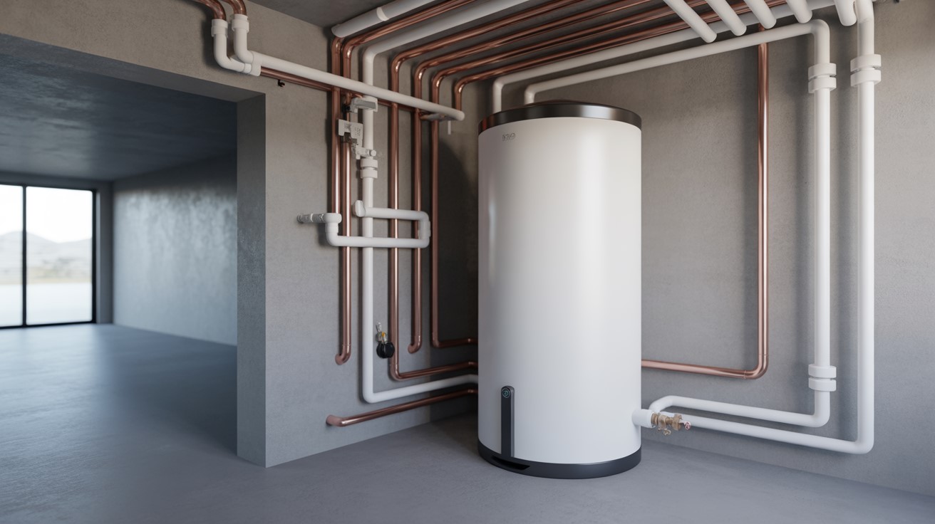 installera byta varmvattenberedare