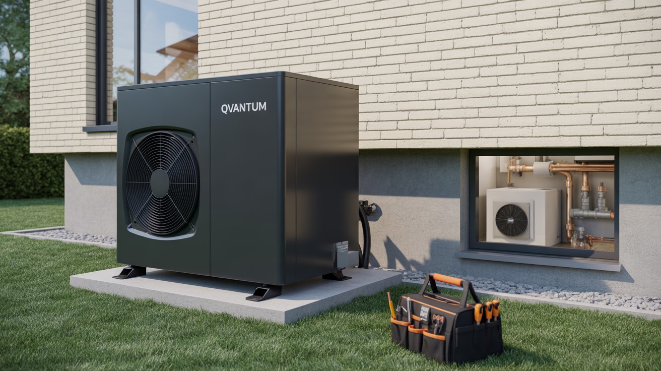 installera eller byta vattenpump varmepump