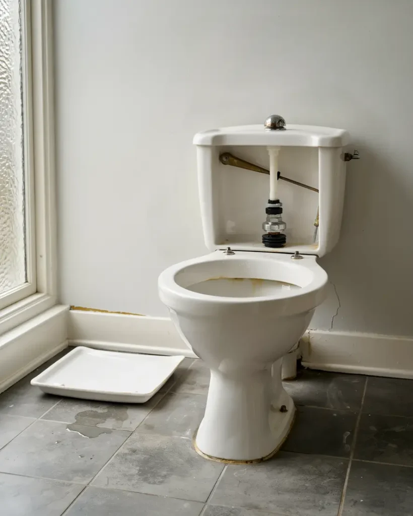l ckande toalettstol hemma s fels ker du cistern packningar och spolmekanism