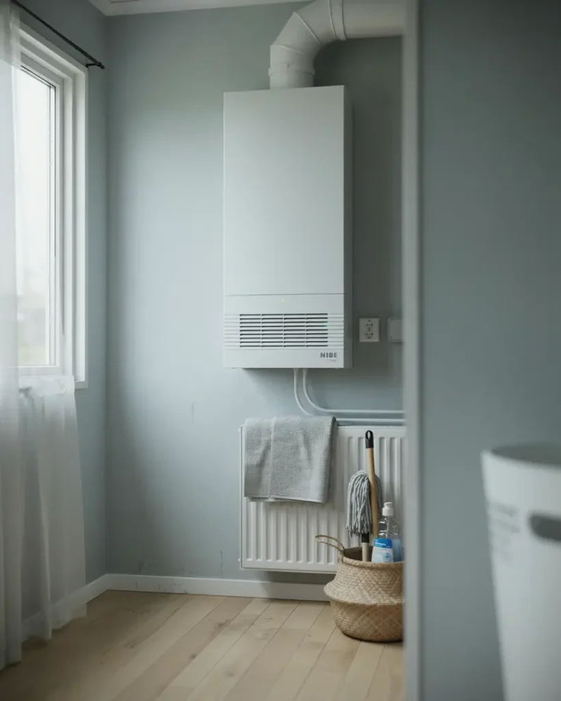 installation av fr nluftsv rmepump i radhus i r cksta